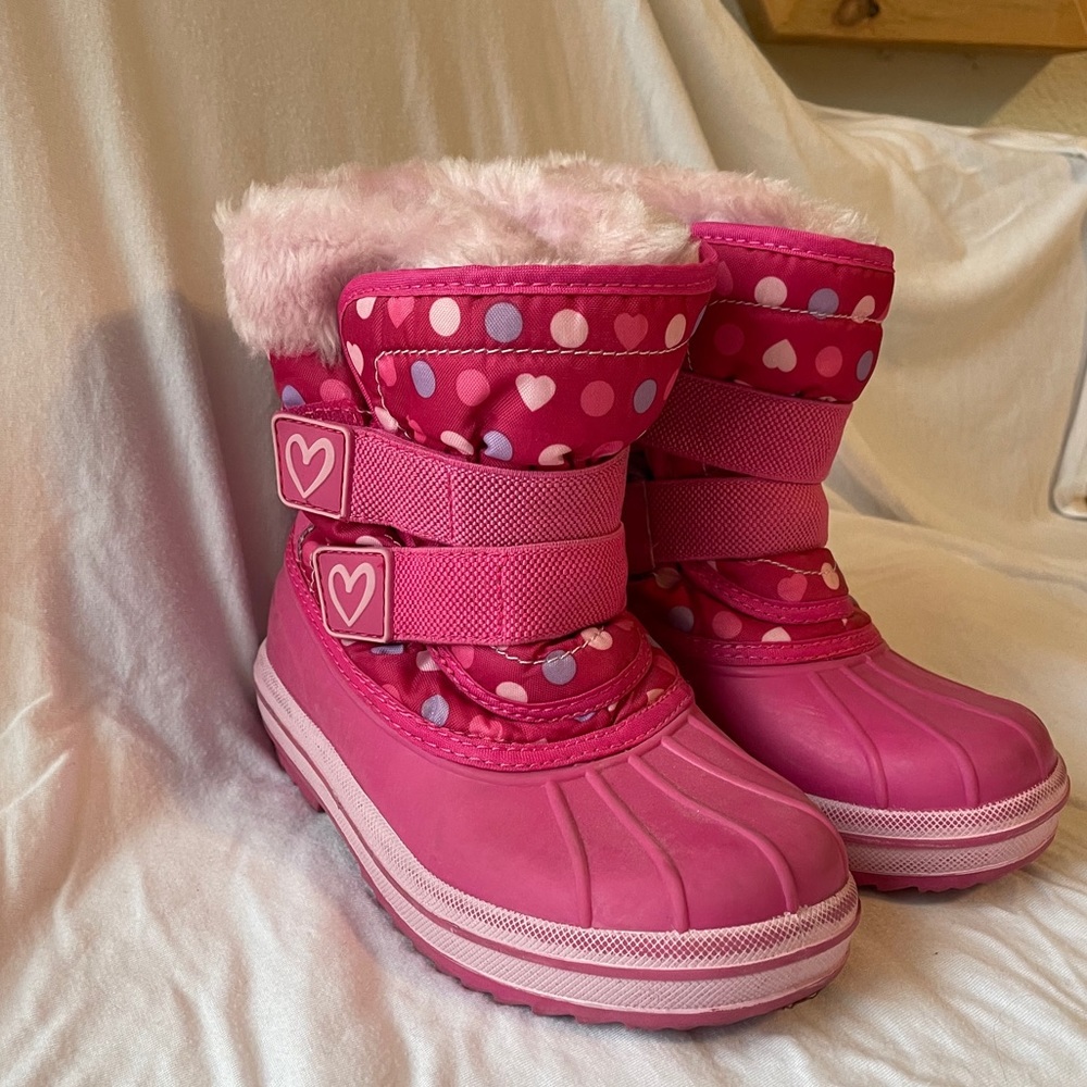 Toddler Thermolite Faux Fur Snowboots Size 11/12